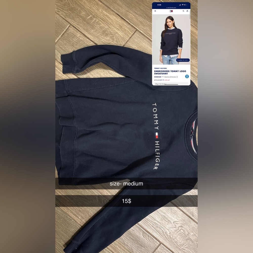 tommy hilfiger sweatshirt